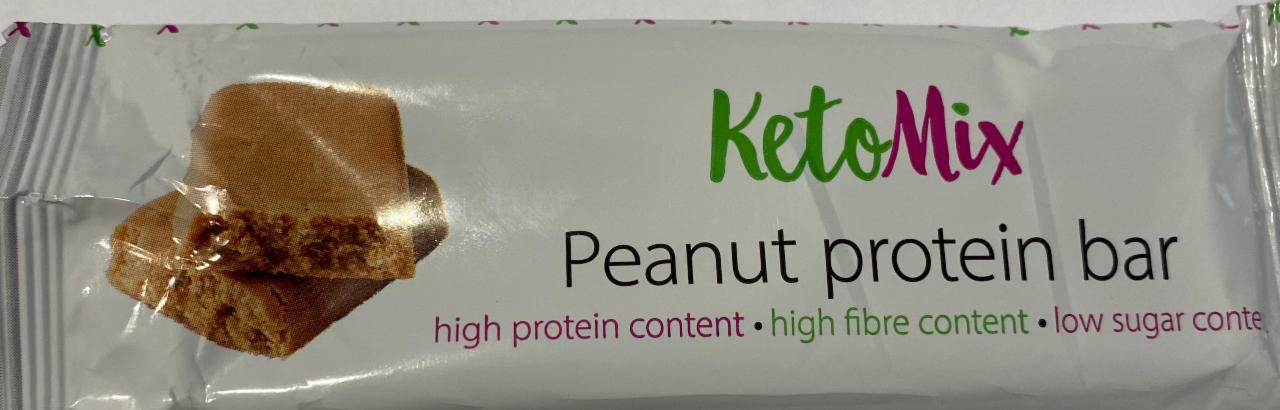 Fotografie - Peanut protein bar KetoMix