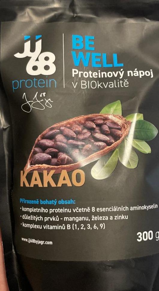 Fotografie - proteinový nápoj BE WELL kakao JJ 68