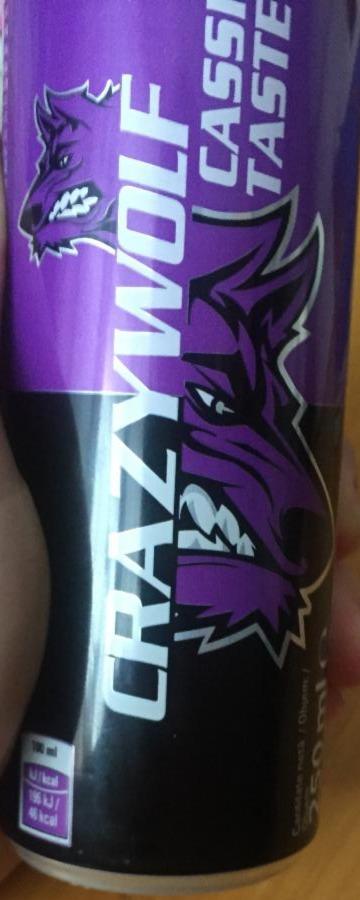 Fotografie - Energy Drink Cassis Taste Crazy Wolf