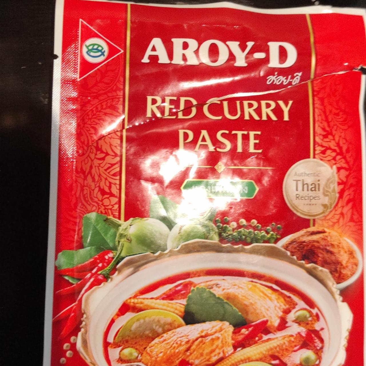 Fotografie - Red Curry Paste Aroy-D