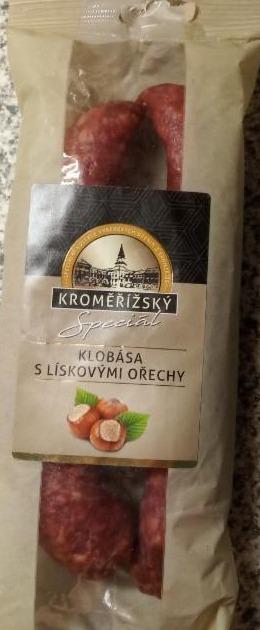 Fotografie - klobása s lískovými ořechy Kroměřížský speciál