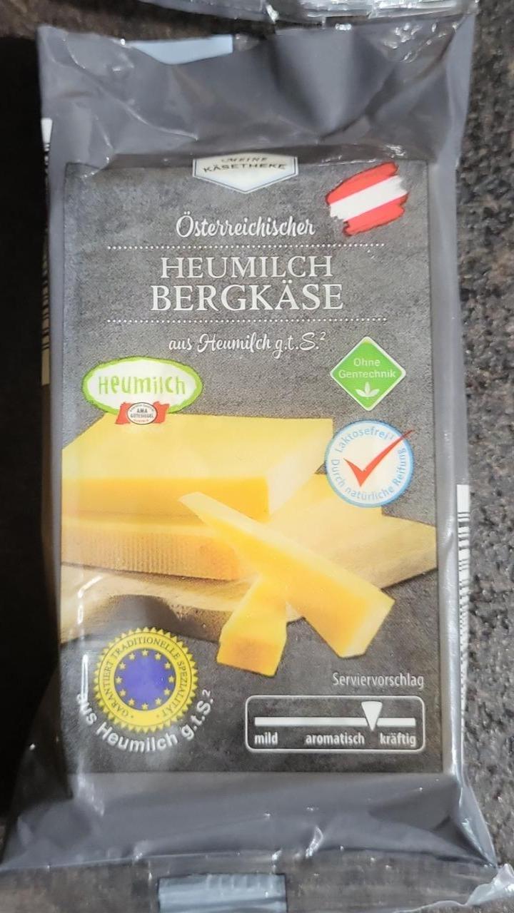Fotografie - Österreichischer Heumilch Bergkäse Meine Käsetheke
