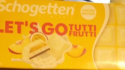 Fotografie - Let's Go Tutti Frutti Schogetten