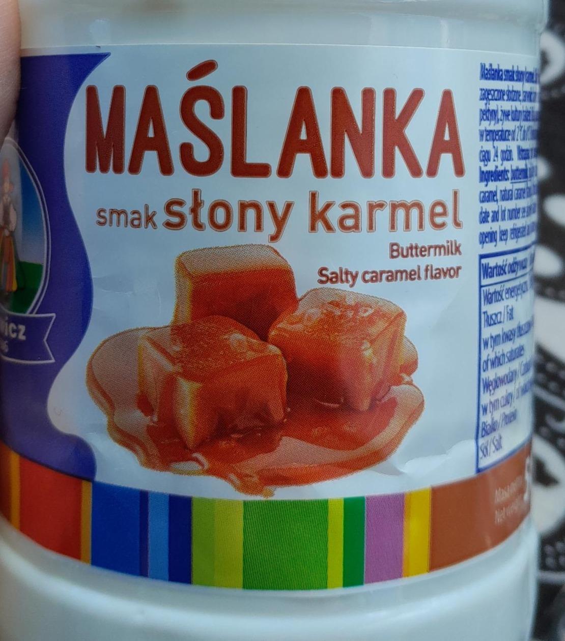 Fotografie - Maślanka smak słony karmel Łowicz
