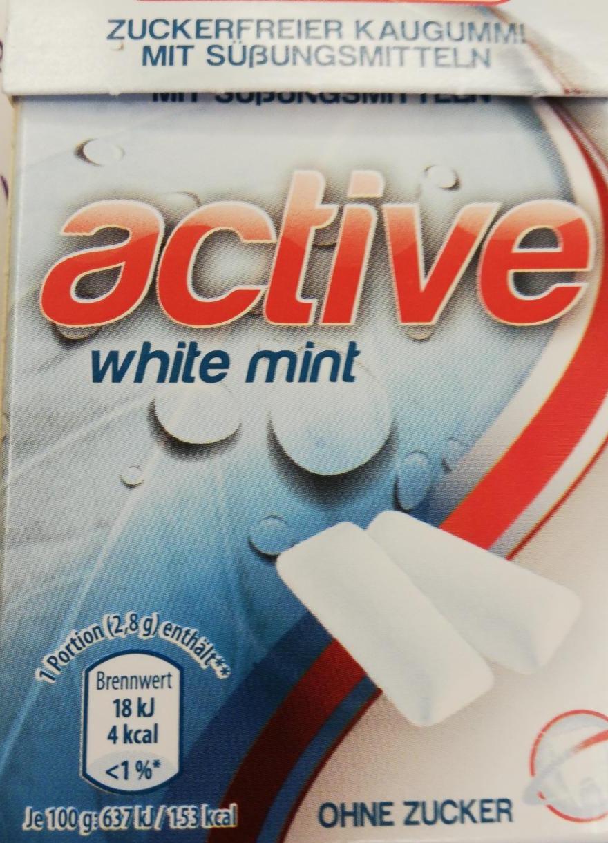 Fotografie - Active white mint ohne zucker Fresh&Free