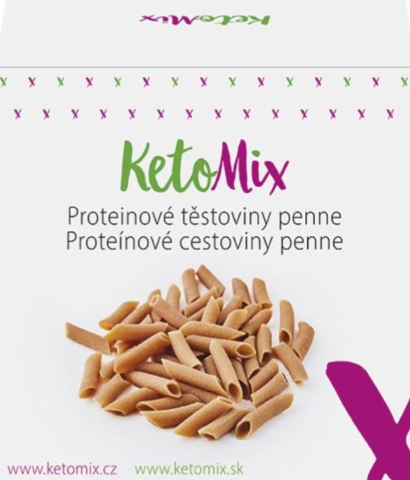 Fotografie - Proteinové těstoviny penne KetoMix