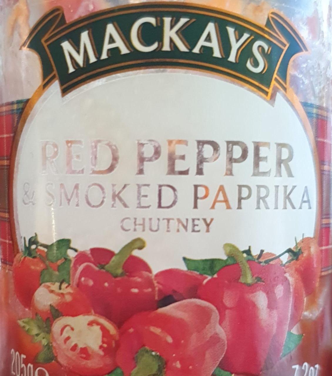 Fotografie - Red pepper & smoked paprika chutney Mackays