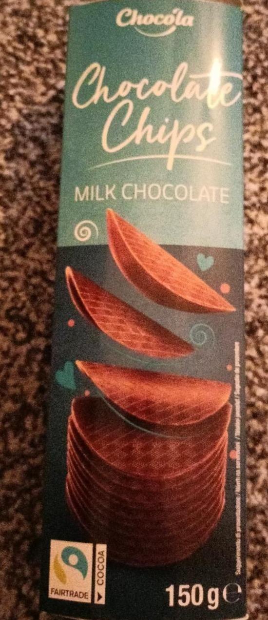 Fotografie - Chocolate Chips Milk Chocolate Chocola