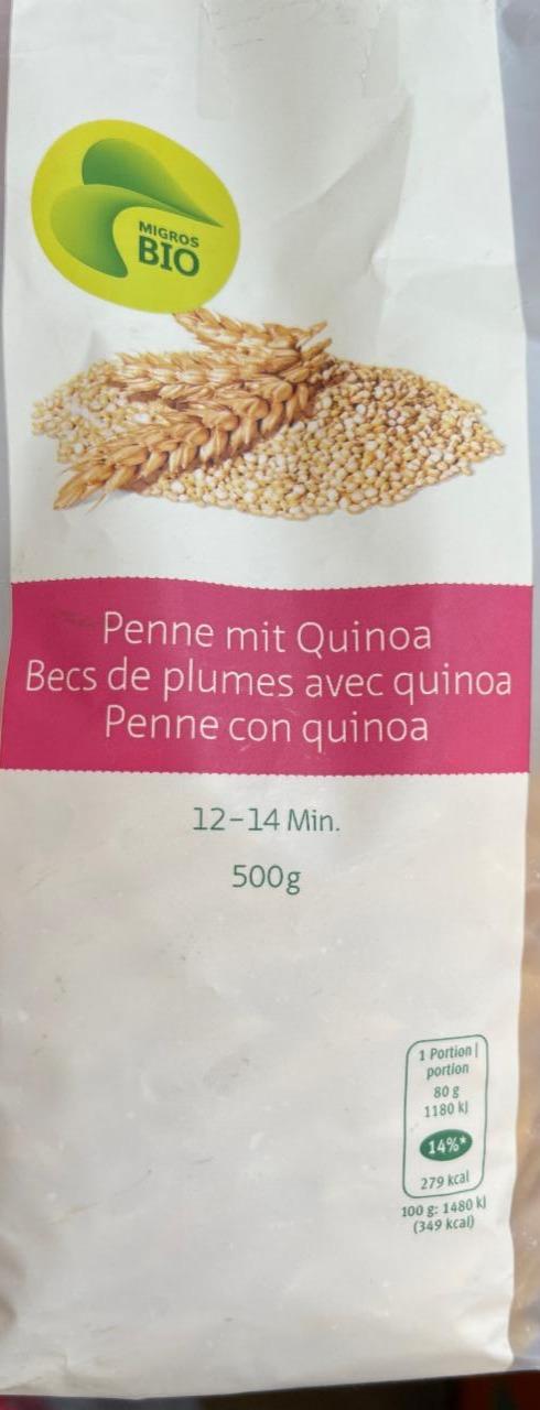 Fotografie - Penne mit Quinoa Bio Migros