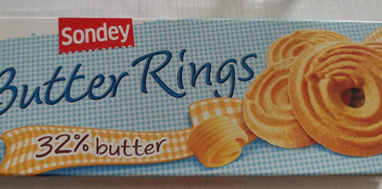 Fotografie - Butter rings 32% butter Sondey