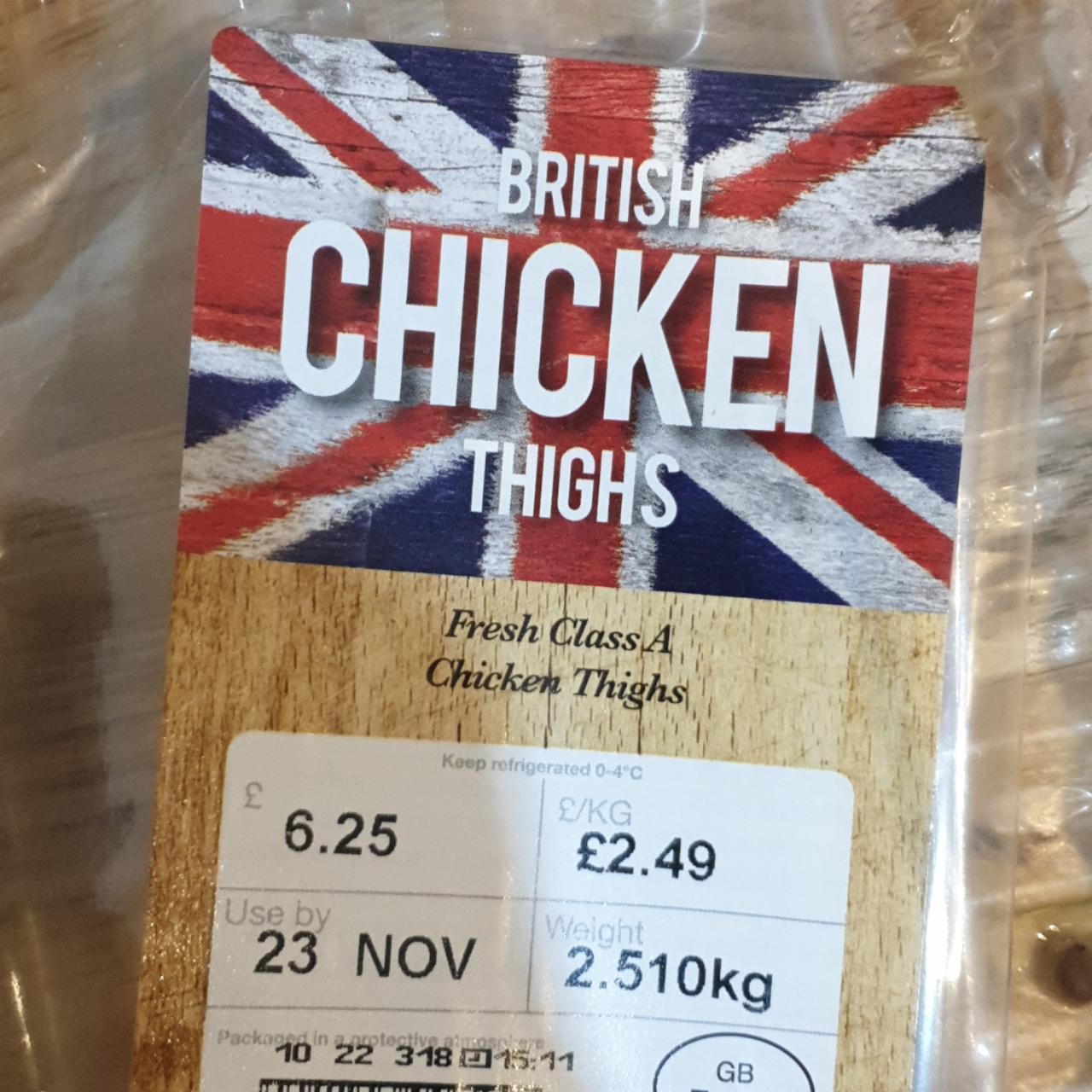 Fotografie - British Chicken Thighs