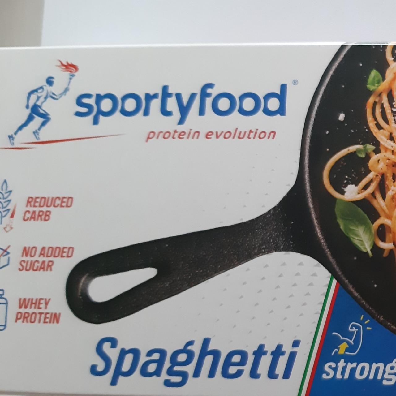 Fotografie - sportyfood spaghetti