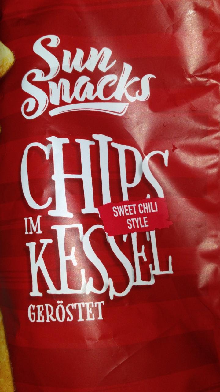 Fotografie - sun snacks chips im Kessel Sweet chilli