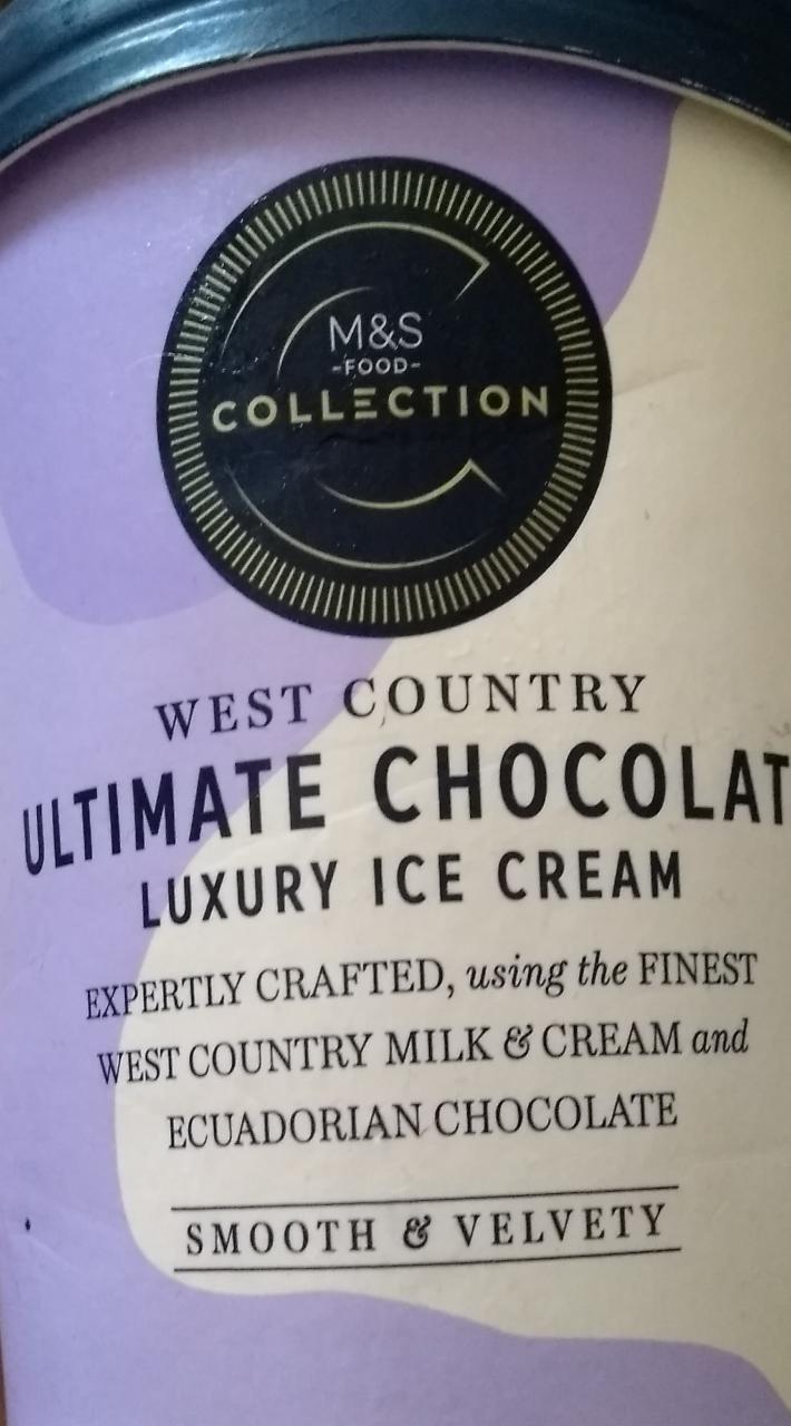 Fotografie - West Country Ultimate Chocolate Luxury Ice Cream M&S Food