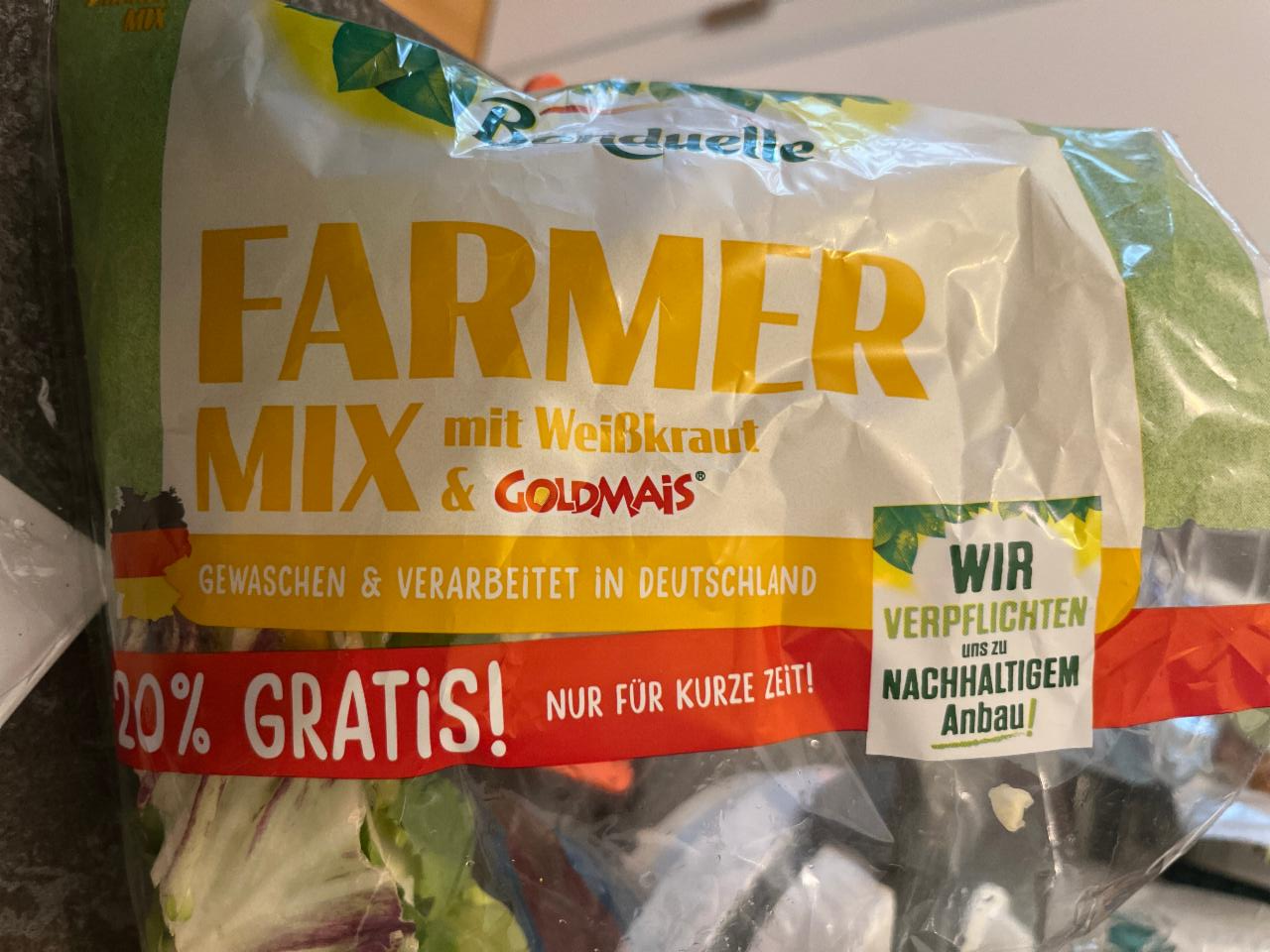 Fotografie - Farmer mix salat Bonduelle