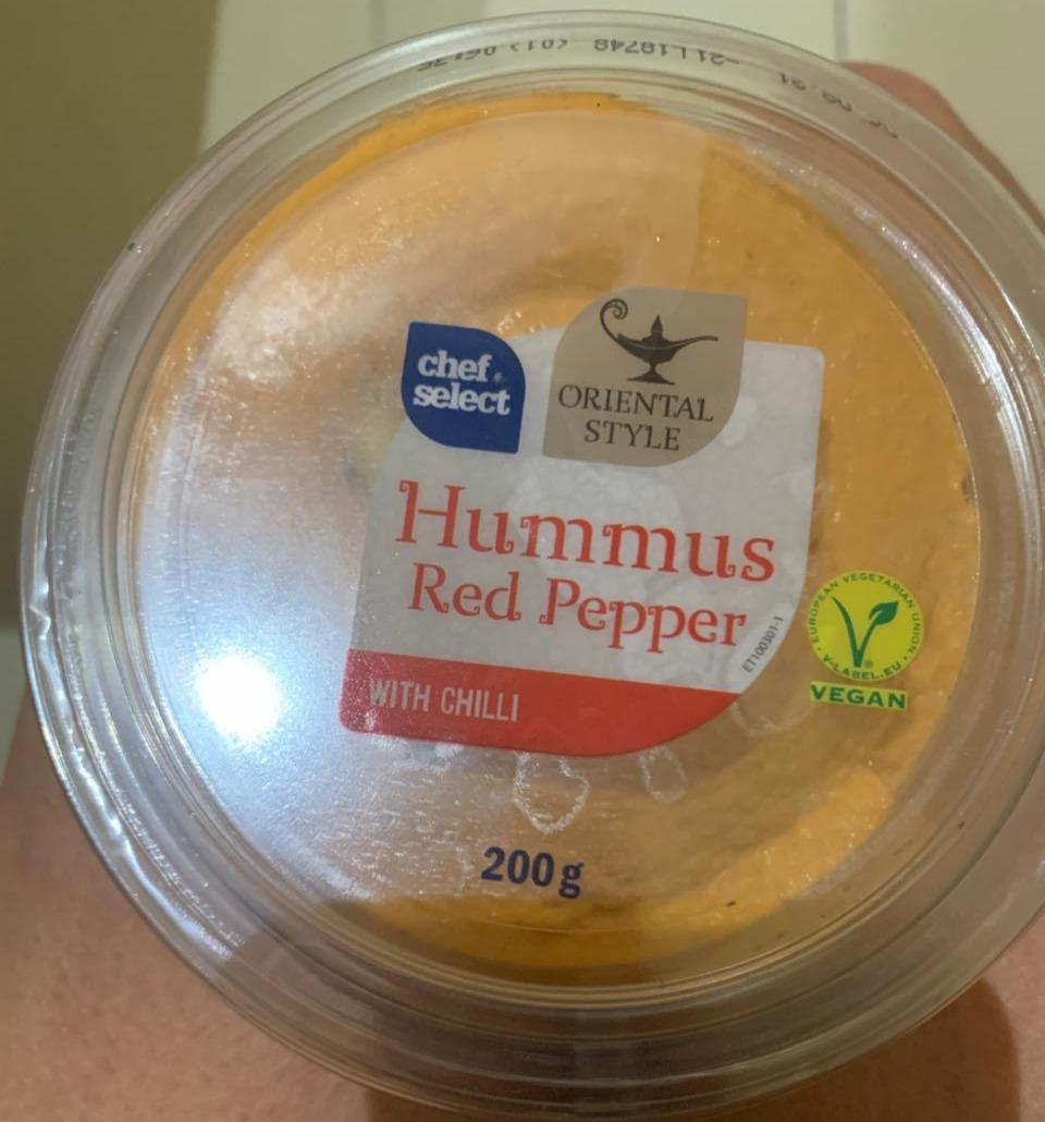 Fotografie - Hummus Red Pepper with chilli Chef Select