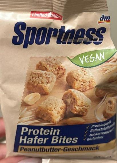 Fotografie - Protein Hafer Bites Peanutbutter-Geschmack Sportness