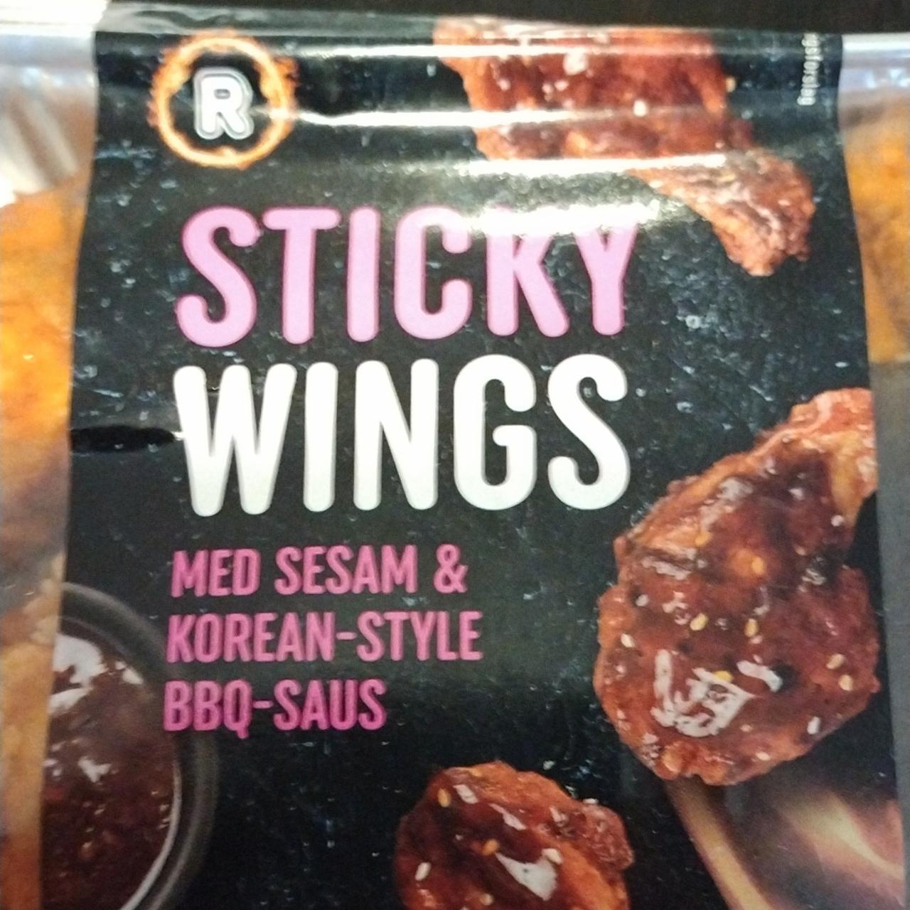 Fotografie - Sticky Wings med sesam & korean-style BBQ-saus