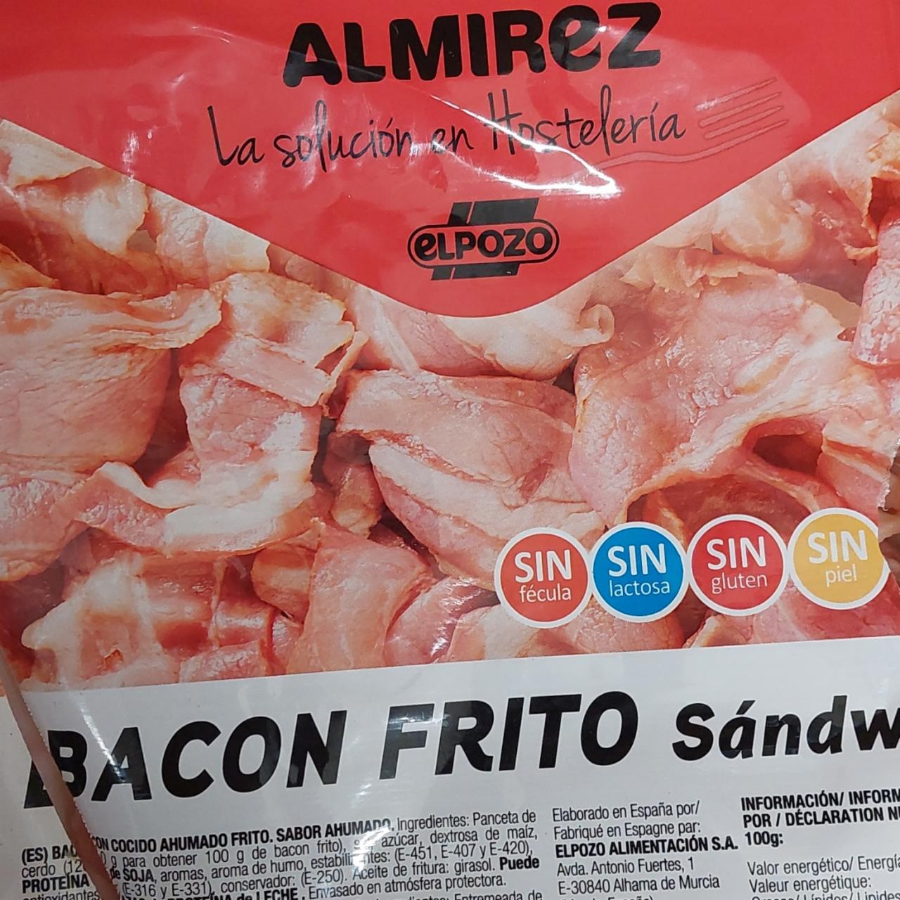Fotografie - Bacon Frito Sándwich Elpozo