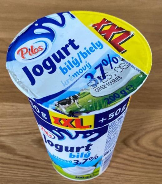 Fotografie - Jogurt bílý krémový 3,7% XXL Pilos