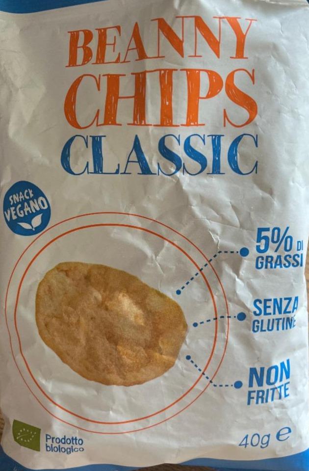 Fotografie - beanny chips classic Snack Vegano