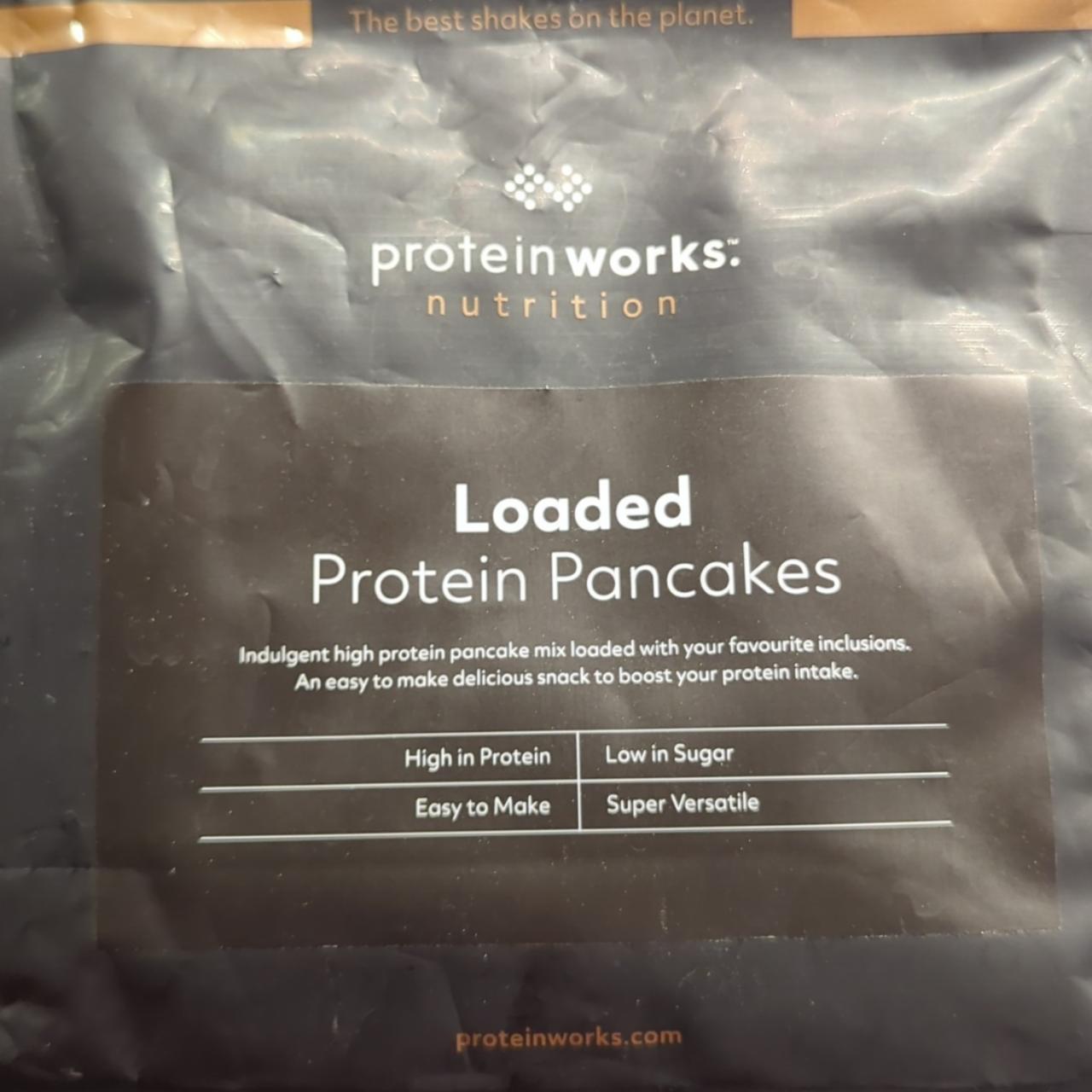 Fotografie - Loaded protein pancakes Summer berries Protein works nutrition