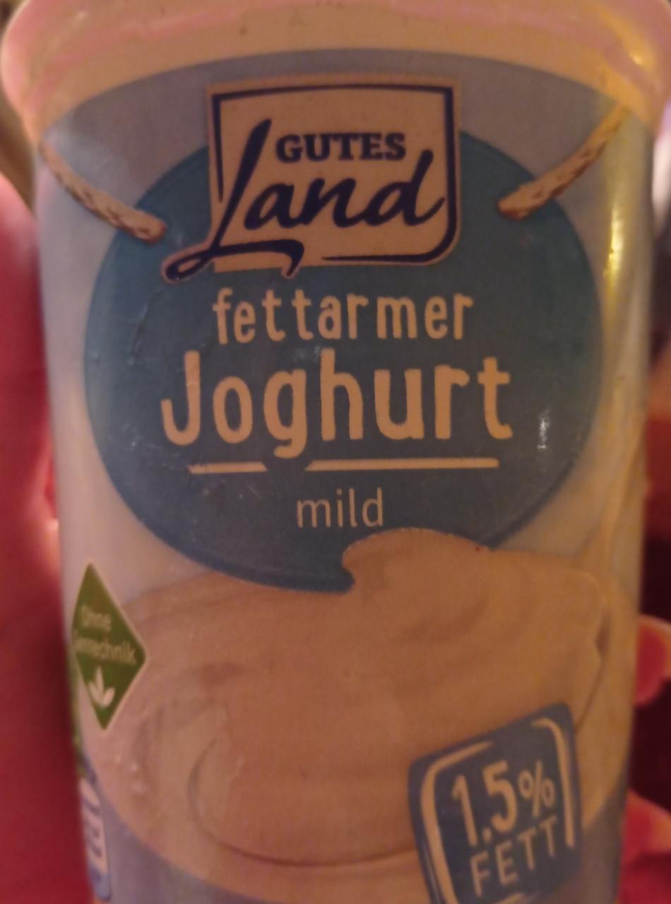 Fotografie - Fettarmer Joghurt mild 1,5% Fett Gutes Land