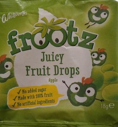 Fotografie - Frootz Juicy fruit drops
