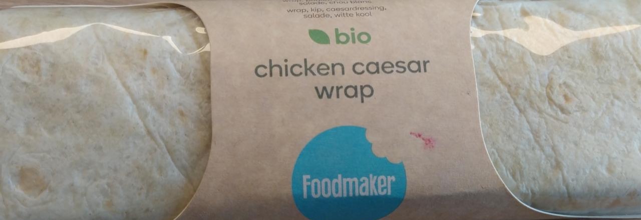 Fotografie - caesar chicken wrap bio Foodmaker