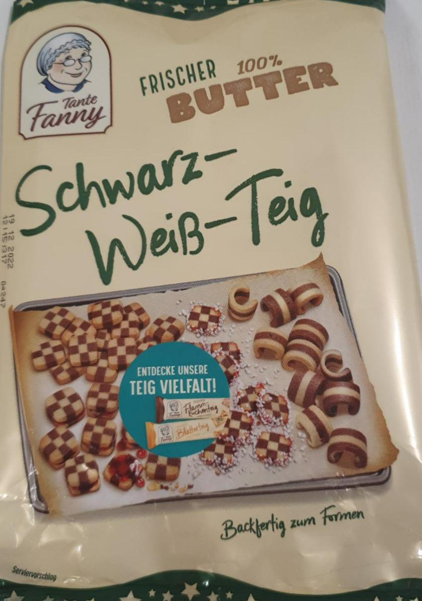 Fotografie - Fischer 100% butter Schwarz-Weiss-Teig Tante Fanny