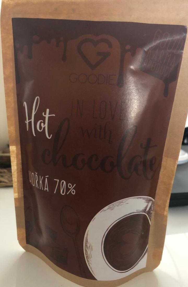 Fotografie - Horká čokoláda hořká 70% Goodie