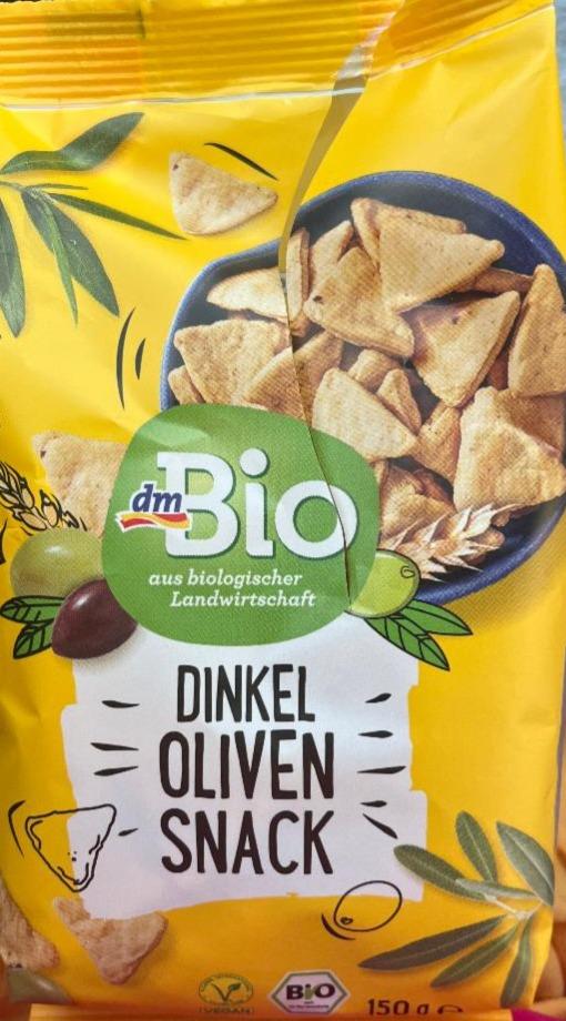Fotografie - Bio špaldový snack s olivami dmBio