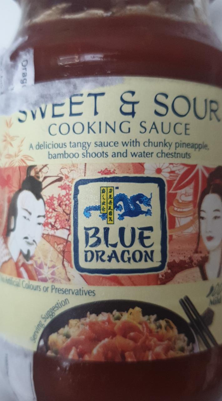 Fotografie - Sweet & sour cooking sauce Blue Dragon