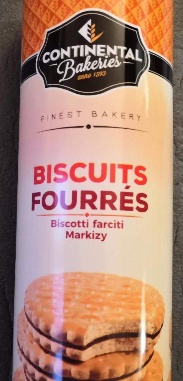 Fotografie - Biscuits fourré Kakao Continental Bakeries