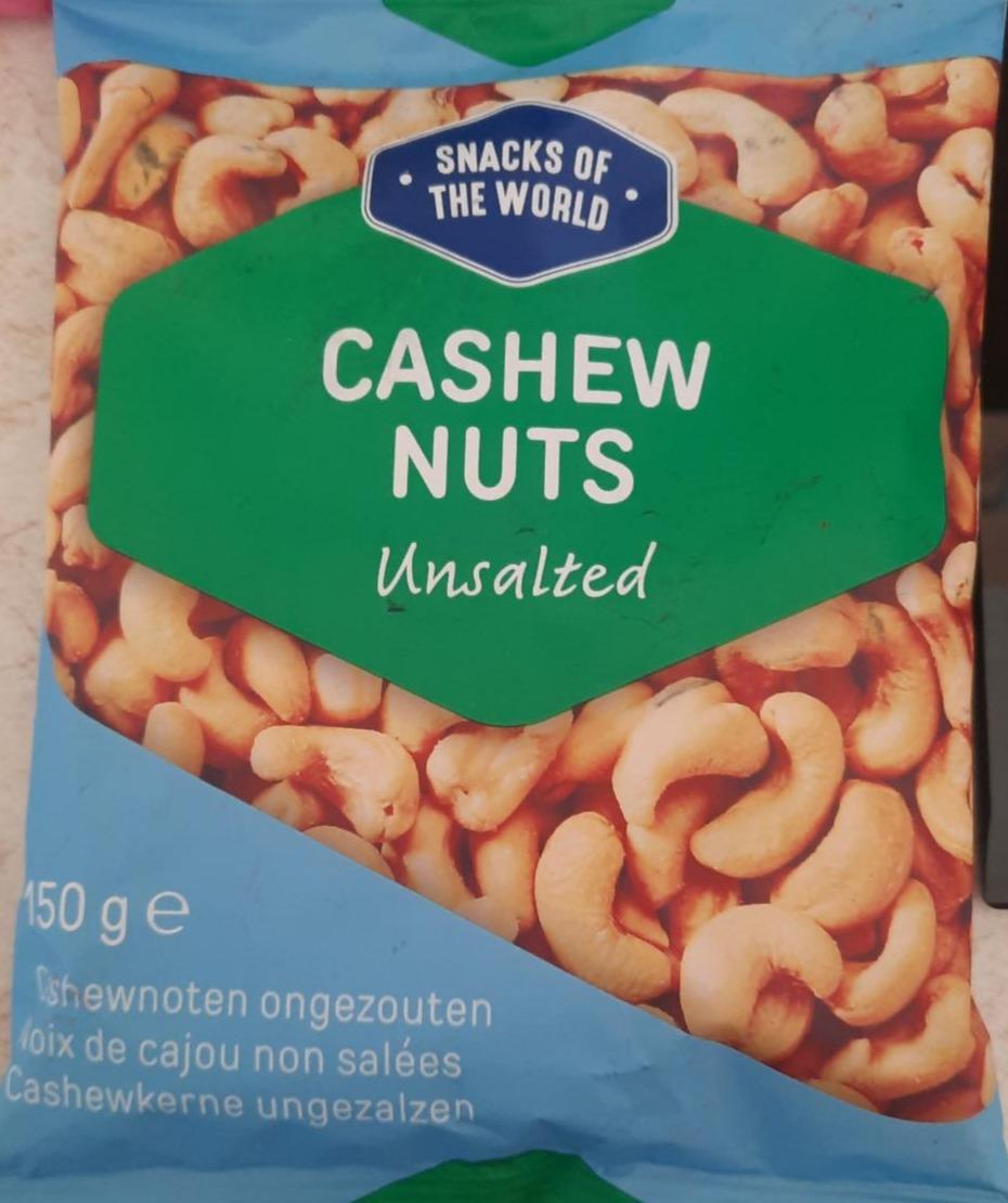 Fotografie - Cashew Nuts unsalted Snacks of The World