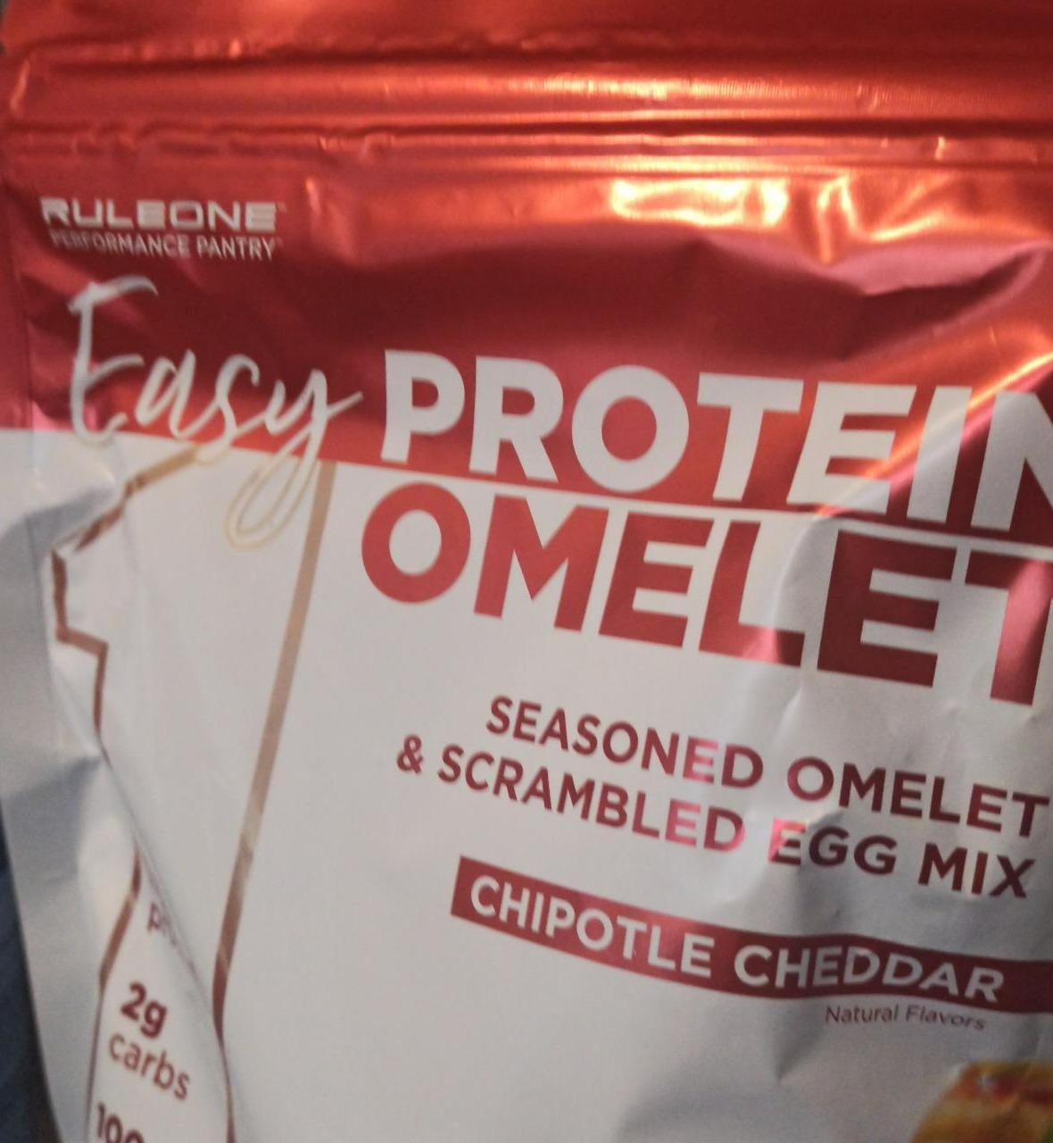 Fotografie - Easy protein omelette Chipotle Cheddar Rulbone