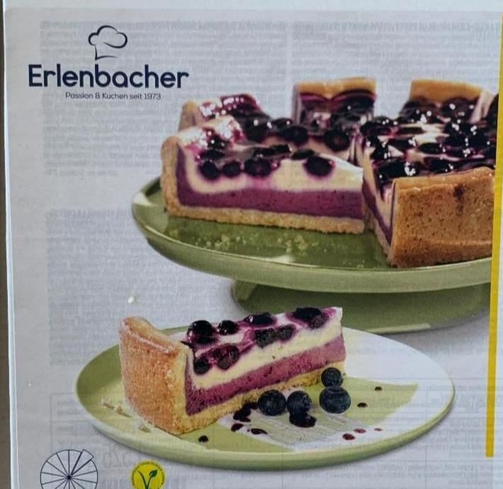Fotografie - Plantastic Creamy Blueberry dort Erlenbacher