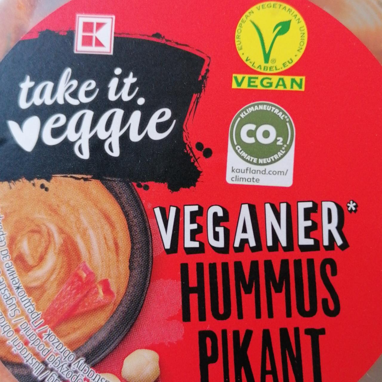 Fotografie - Veganer Hummus Pikant K-take it veggie