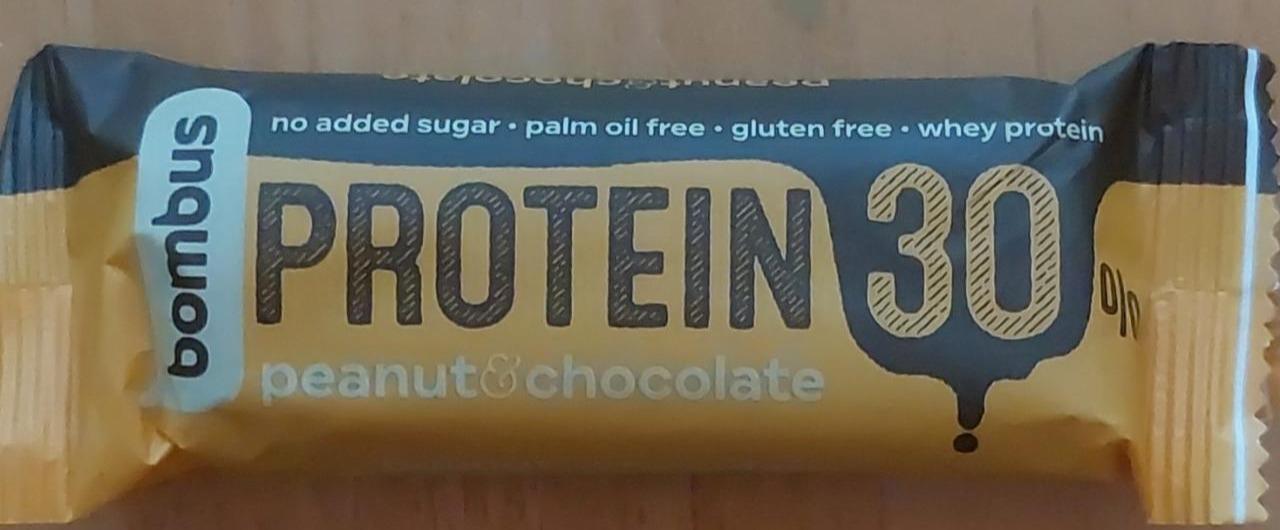 Fotografie - 30% protein peanut & chocolate Bombus