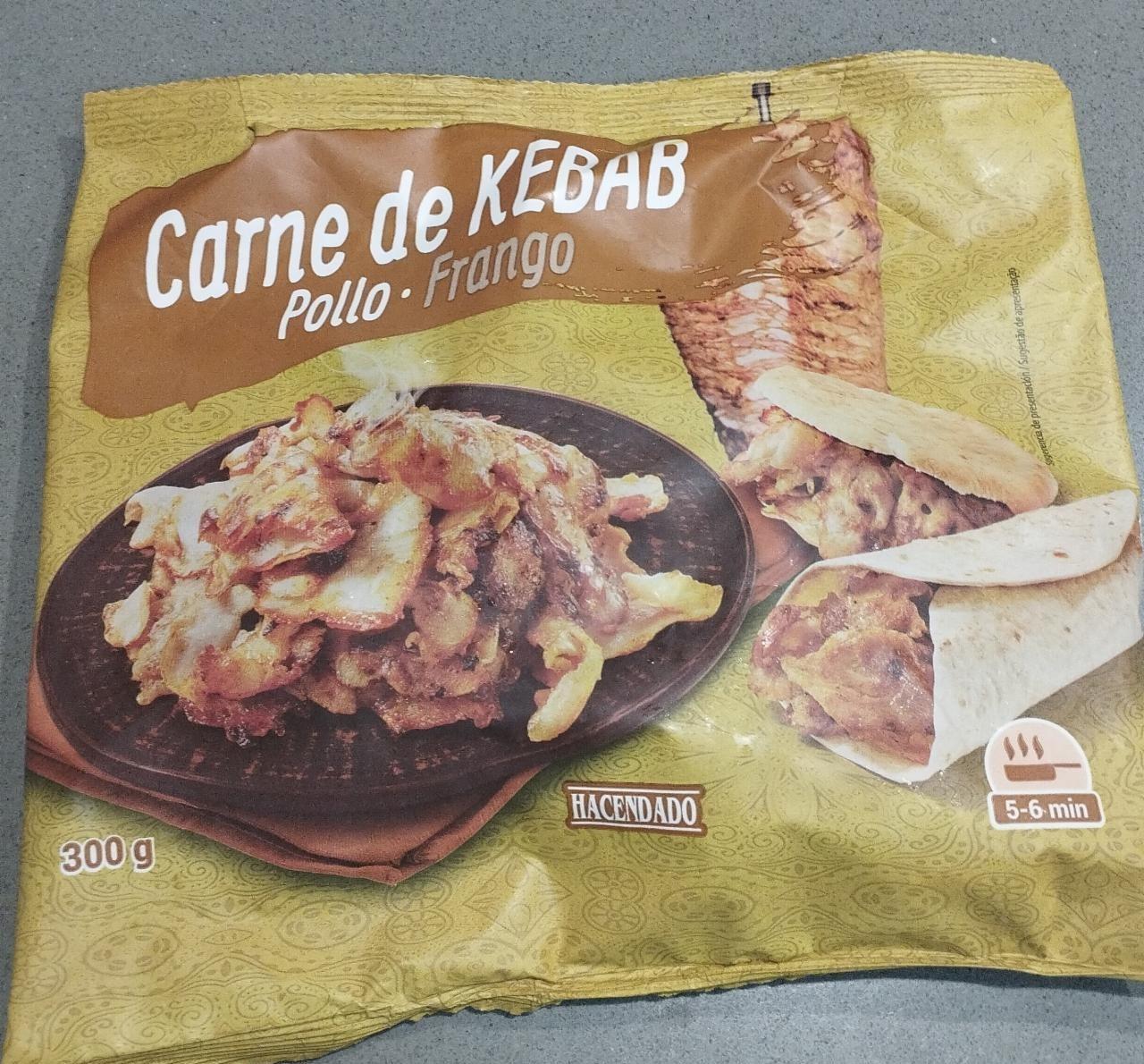 Fotografie - Carne de Kebab Pollo Hacendado