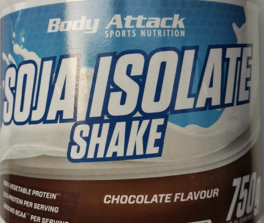 Fotografie - Soja Isolate Shake Chocolate Flavour Body Attack