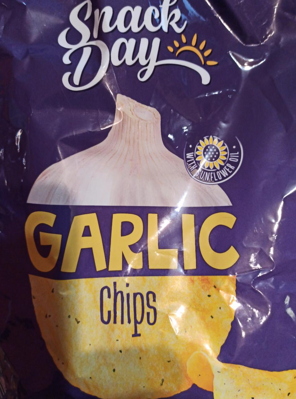 Fotografie - Garlic Chips Snack Day