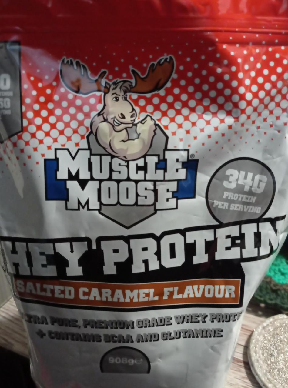 Fotografie - Whey Protein Salted Caramel Muscle Moose
