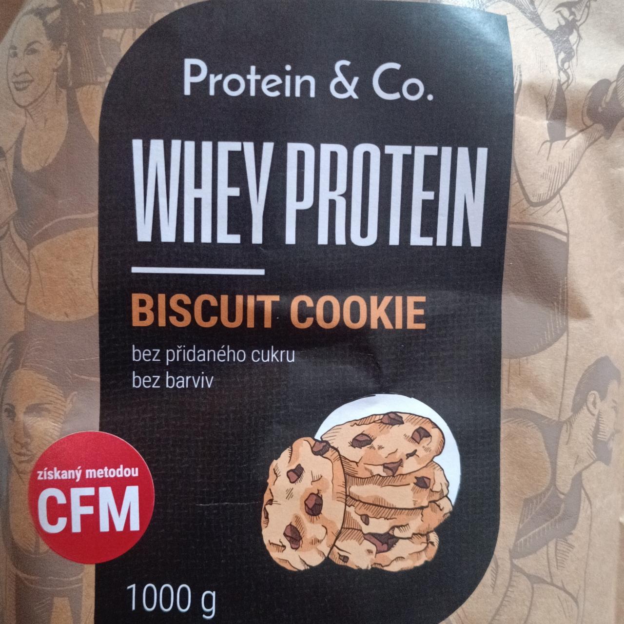 Fotografie - Whey Protein Biscuit Cookie Protein & Co.