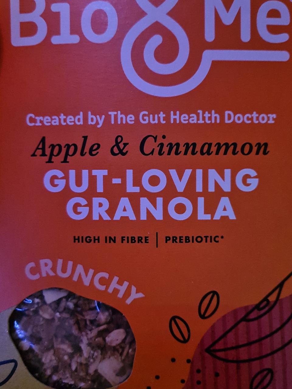 Fotografie - Apple & Cinnamon Gut-Loving Granola Crunchy Bio&Me