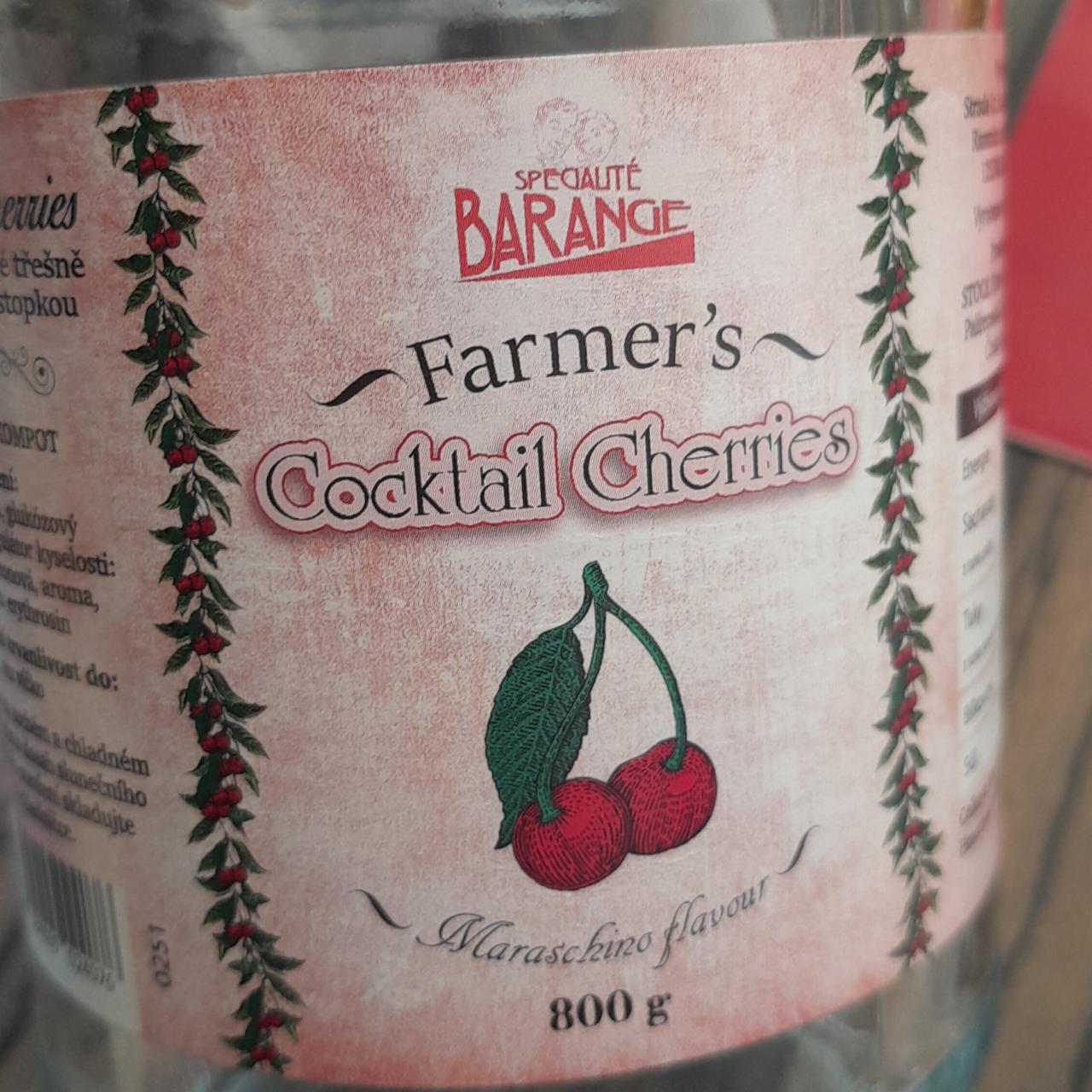 Fotografie - Farmer's cocktail cherries Specialité Barange