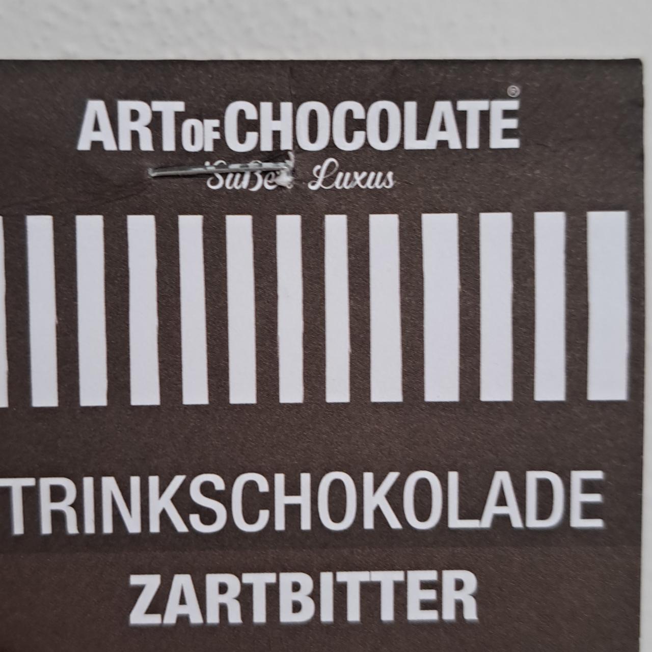 Fotografie - Trinkschokolade zartbitter Art of Chocolate