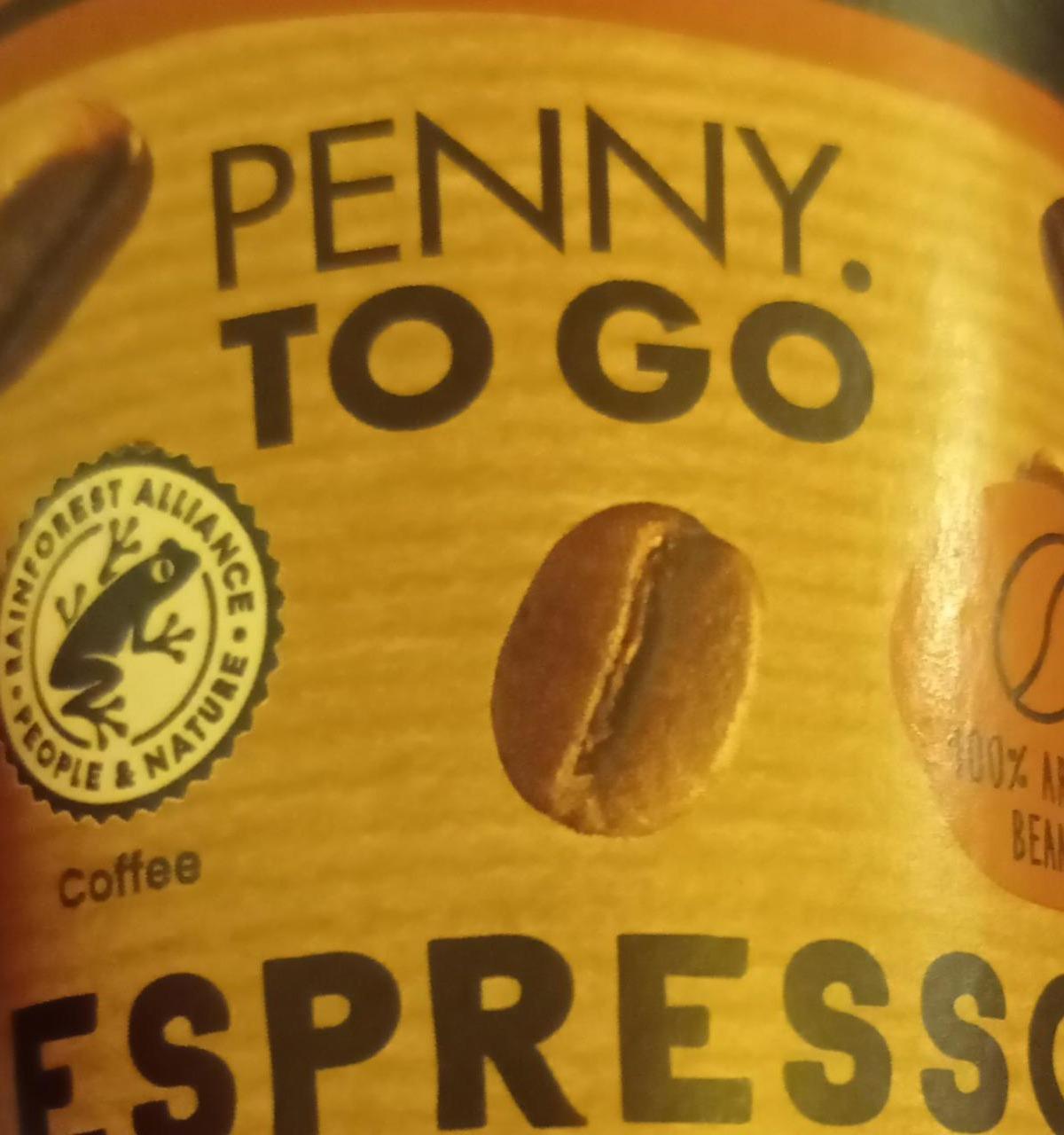 Fotografie - Coffee espresso Penny. To go