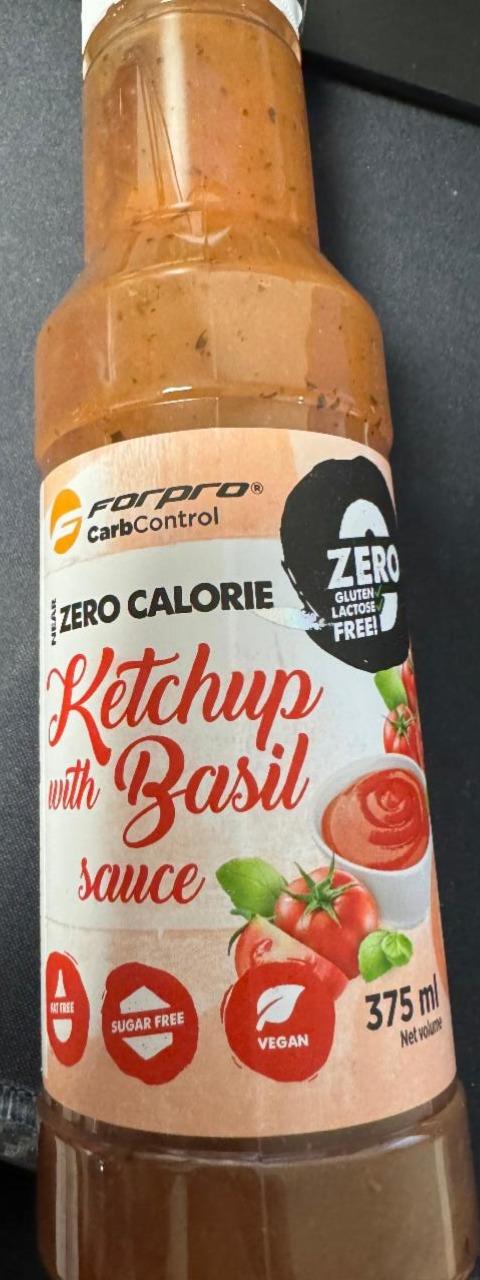 Fotografie - Near Zero Calorie Ketchup with Basil sauce ForPro