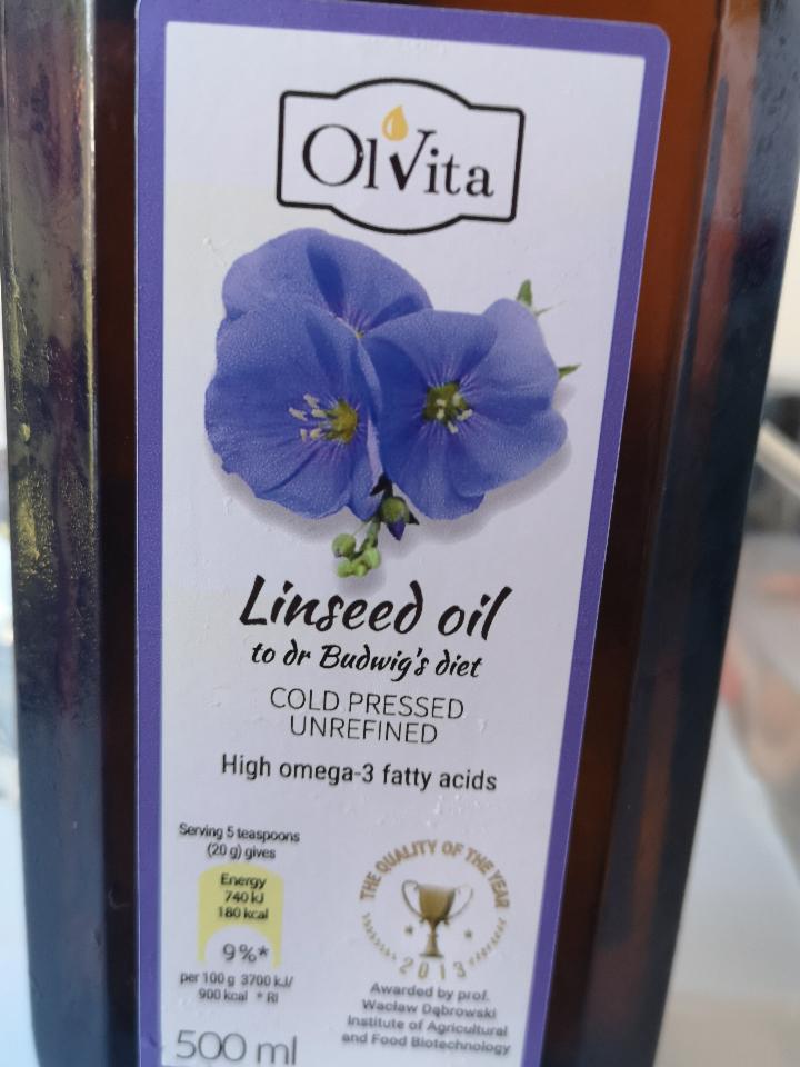 Fotografie - Linseed Oil to Dr Budwig Diet Ol'Vita